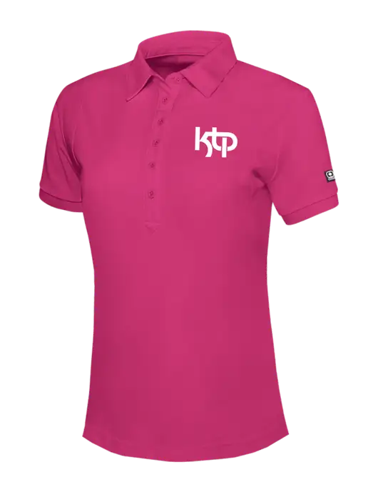 OGIO Womens Pink Jewel Polo w/KTP Logo