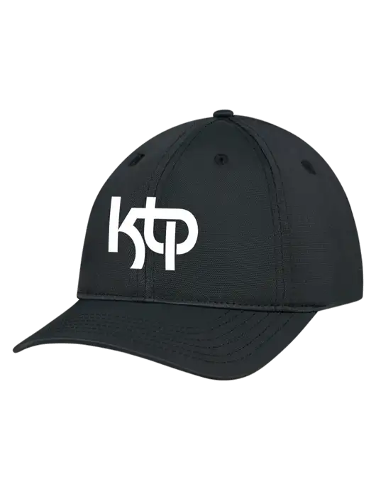 Black Nylon Twill Performance Cap w/KTP Logo
