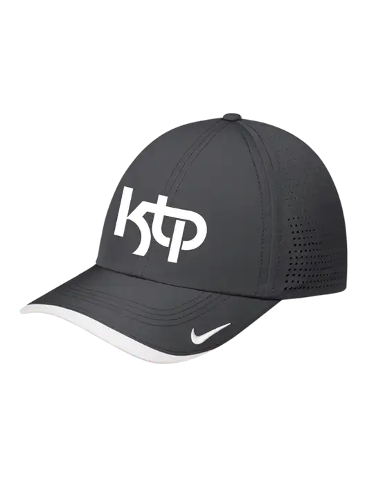 Nike Dark Grey/White Dri-FIT Perforated Performance Cap w/KTP Logo