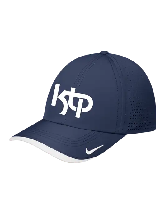 Nike Navy/White Dri-FIT Perforated Performance Cap w/KTP Logo