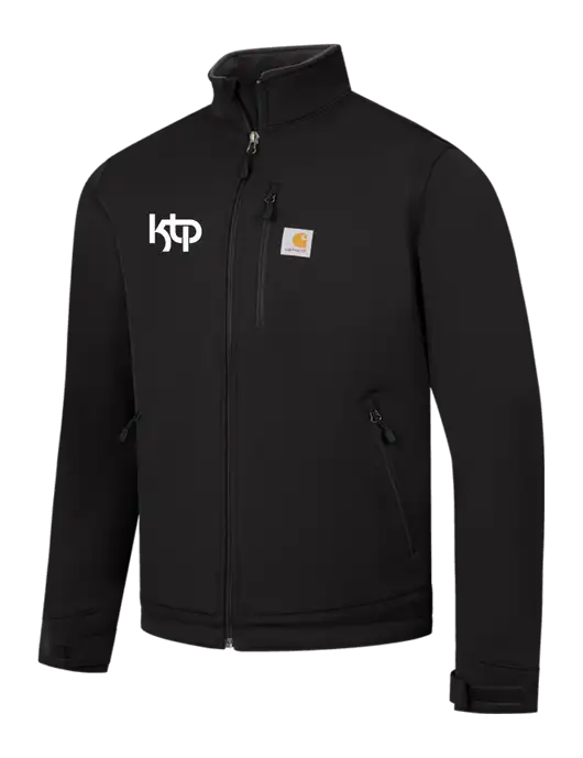 Carhartt Black Crowley Soft Shell Jacket w/KTP Logo