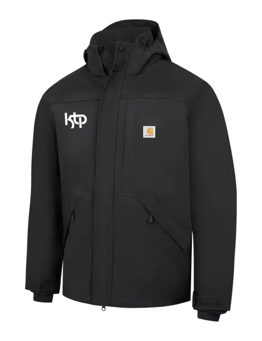 Carhartt Black Storm Defender Shoreline Jacket w/KTP Logo