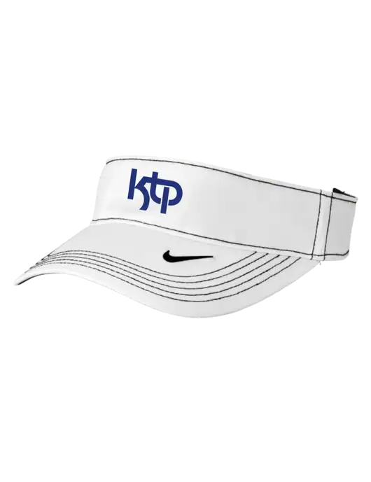 Nike White Dri-FIT Ace Visor w/KTP Logo