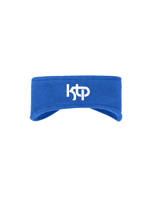 Royal Stretch Fleece Headband w/KTP Logo