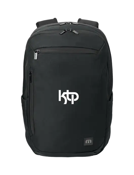 TravisMathew Black Duration Backpack w/KTP Logo