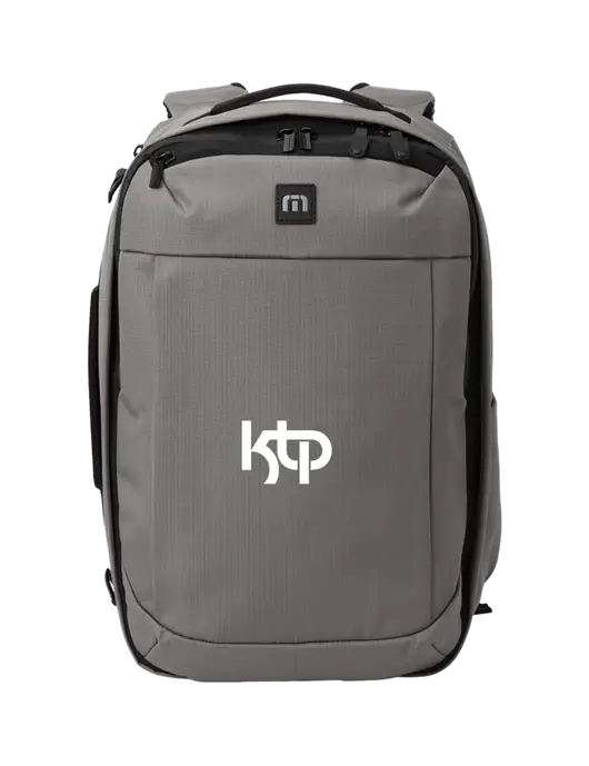 TravisMathew Medium Grey Convertible Backpack w/KTP Logo