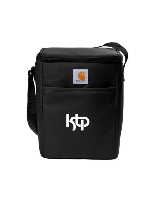 Carhartt Black Vertical 12-Can Cooler w/KTP Logo