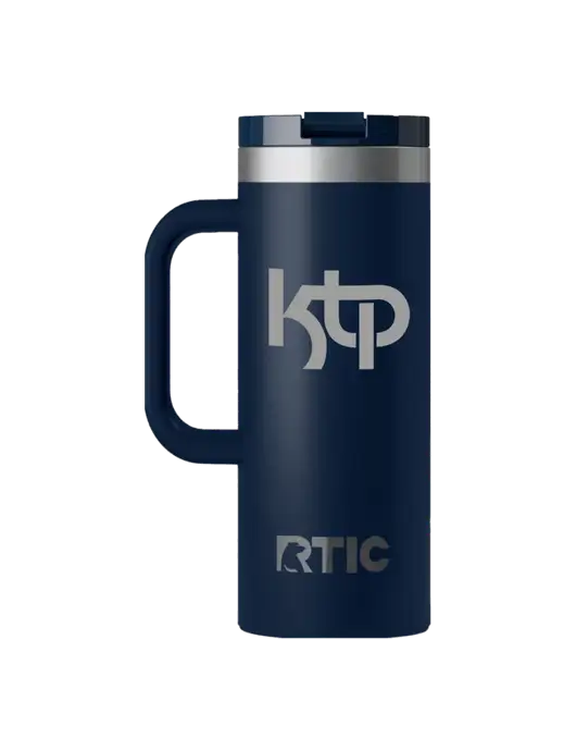 RTIC Road Trip 20 oz Navy Travel Mug w/KTP Logo