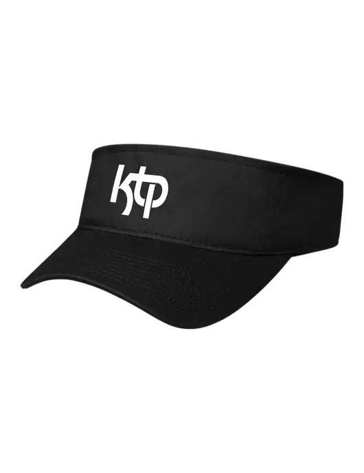 Black Cap Visor w/KTP Logo