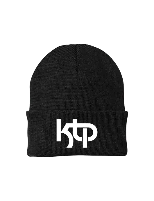 Black Knit Cap w/KTP Logo