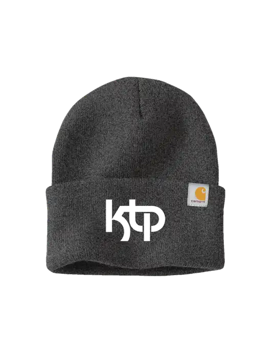 Carhartt Dark Grey Watch Cap 2.0 w/KTP Logo