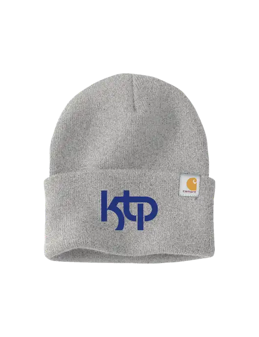 Carhartt Light Grey Heather Watch Cap 2.0 w/KTP Logo