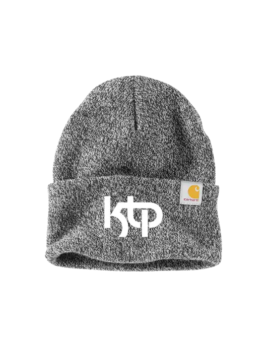 Carhartt Medium Grey Heather Watch Cap 2.0 w/KTP Logo