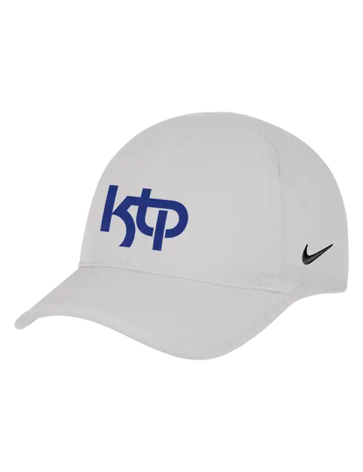 Nike White Featherlight Cap w/KTP Logo