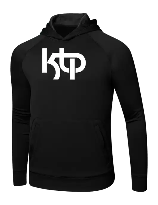 Tech Black Fleece Hooded Sweatshirt w/KTP Logo