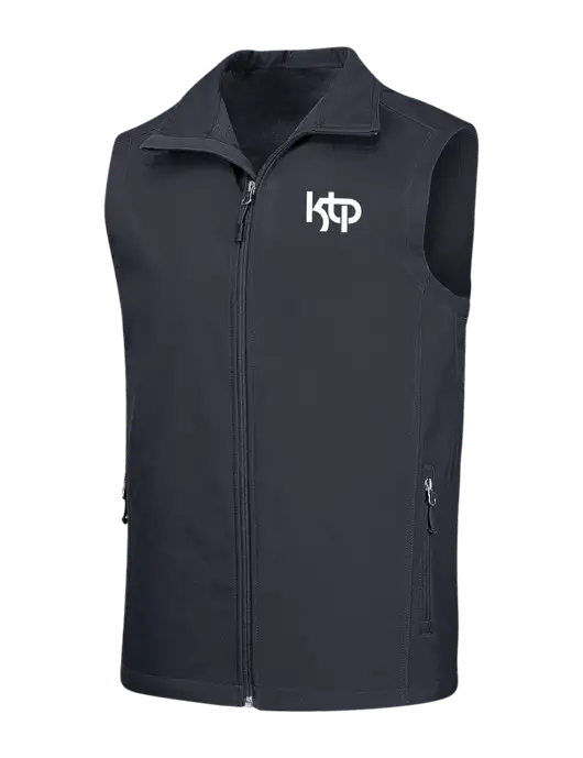 Dark Grey Core Soft Shell Vest w/KTP Logo