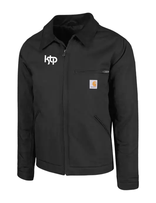 Carhartt Black Duck Detroit Jacket w/KTP Logo