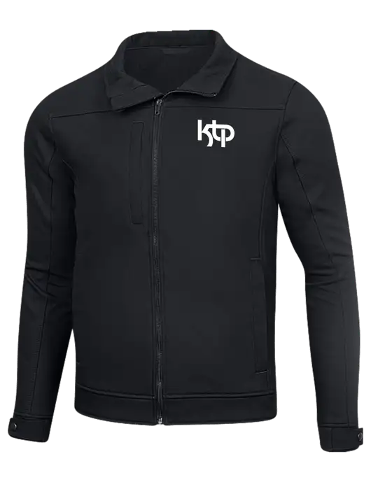 Cornerstone Charcoal Duck Bonded Soft Shell Jacket w/KTP Logo