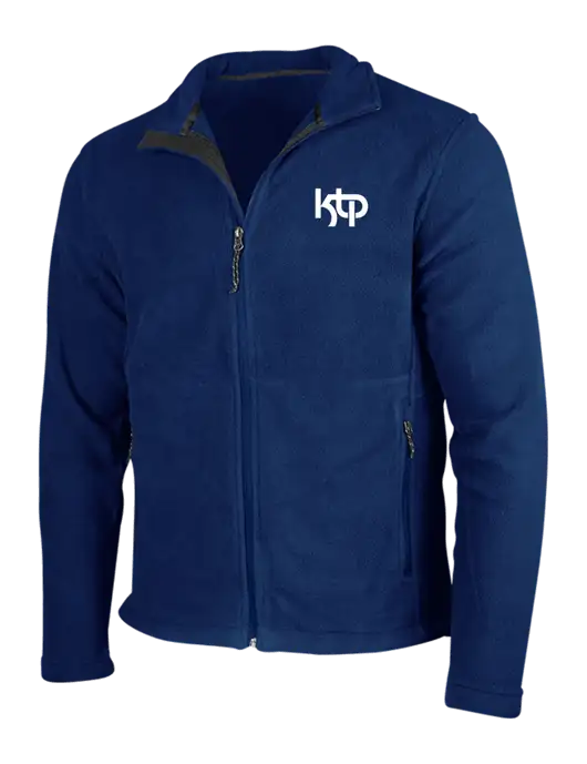 Navy Fleece Jacket w/KTP Logo