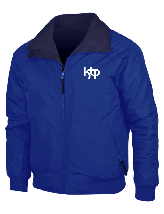 Dark Royal/Navy Classic Challenger Jacket w/KTP Logo