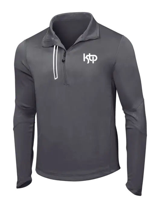 OGIO Gear Grey Endurance Fulcrum 1/4 Zip w/KTP Logo