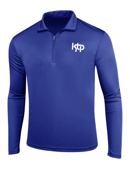 Dark Royal PosiCharge Competitor 1/4 Zip Pullover w/KTP Logo