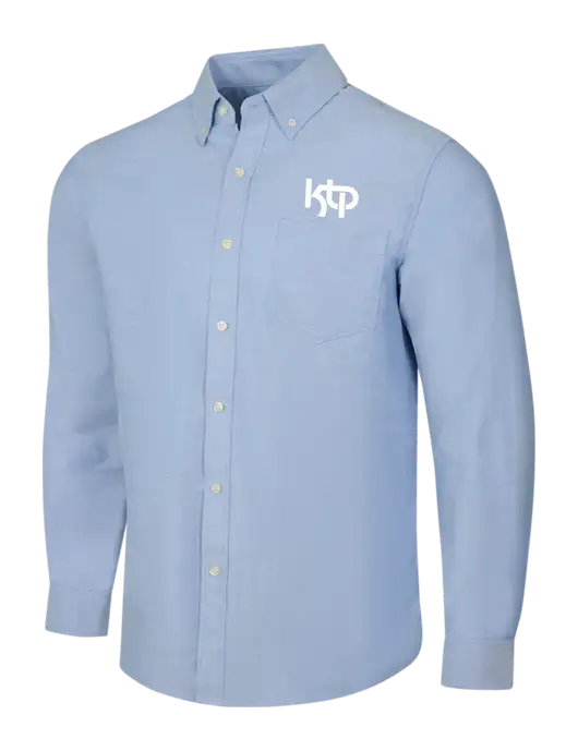 Light Blue SuperPro Oxford Shirt w/KTP Logo