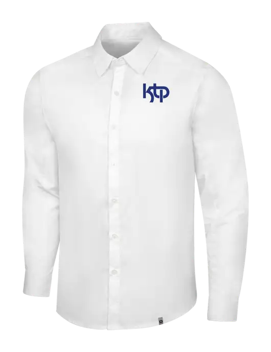 OGIO White Commuter Woven Shirt w/KTP Logo