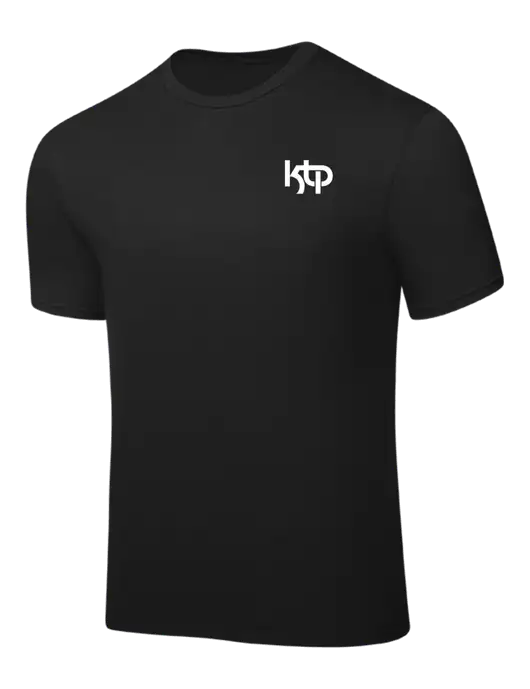 Black PosiCharge Competitor Tee w/KTP Logo