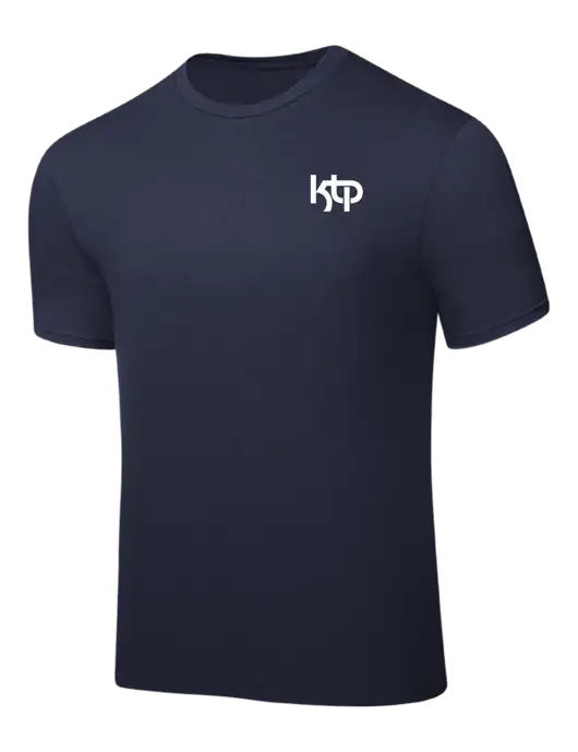 Navy PosiCharge Competitor Tee w/KTP Logo