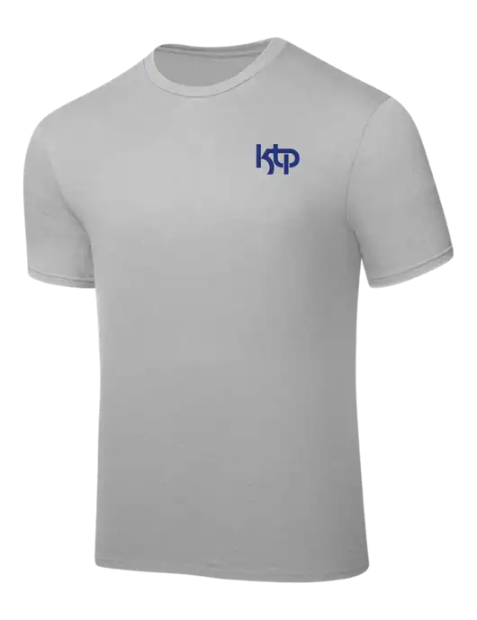 Silver PosiCharge Competitor Tee w/KTP Logo