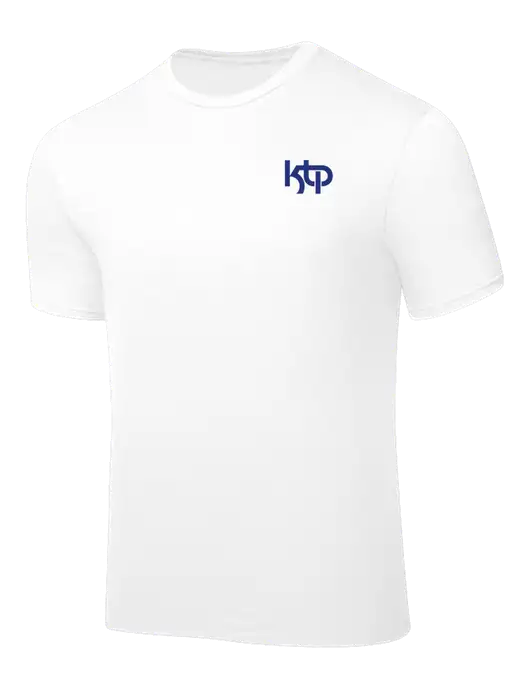 White PosiCharge Competitor Tee w/KTP Logo