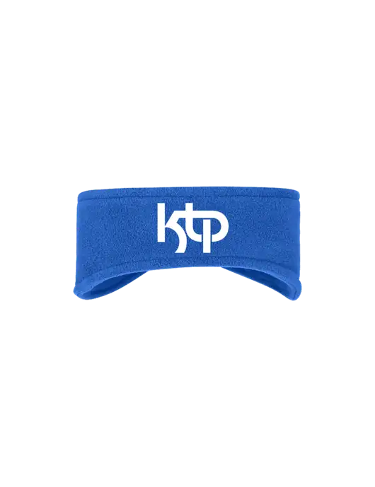 Royal Stretch Fleece Headband w/KTP Logo