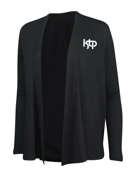 Black Womens Concept Cardigan w/KTP Logo