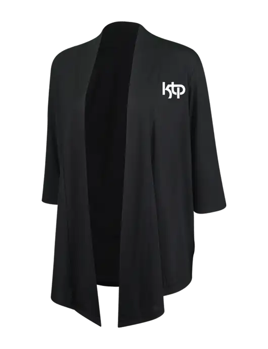 Black Womens Concept Shrug w/KTP Logo