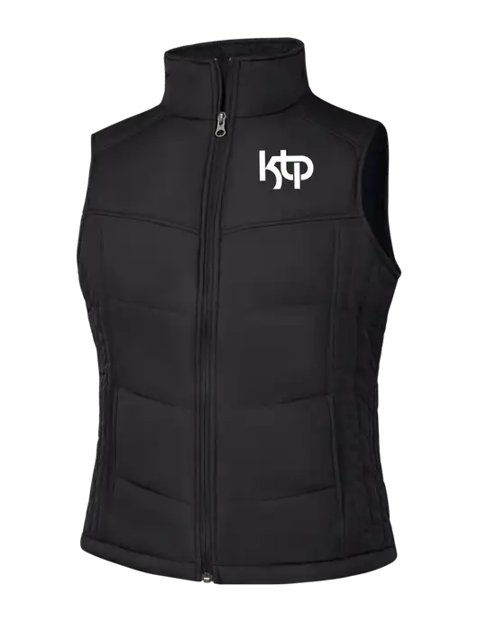 Womens Black/Black Vest w/KTP Logo