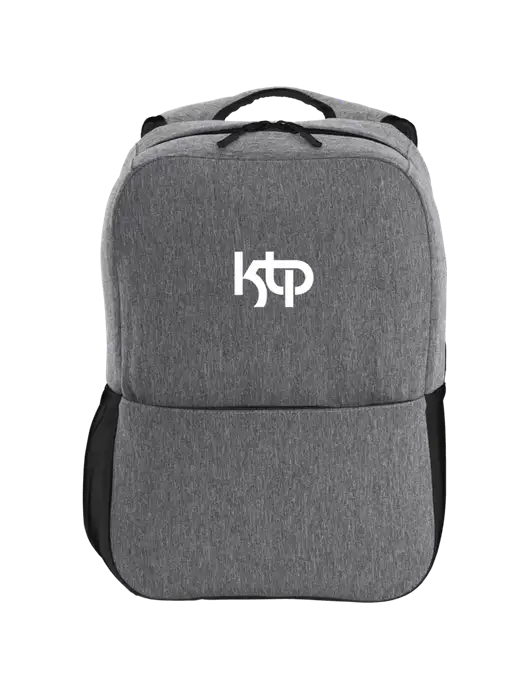 Access Square Laptop Graphite Heather/Black Backpack w/KTP Logo