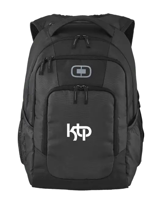 OGIO Diesel Grey Logan Laptop Backpack
 w/KTP Logo