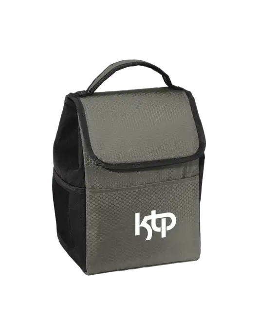Lunch Bag Grey/Black Cooler w/KTP Logo