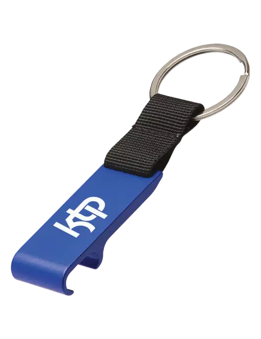 Blue Bottle Opener & Key Ring w/KTP Logo