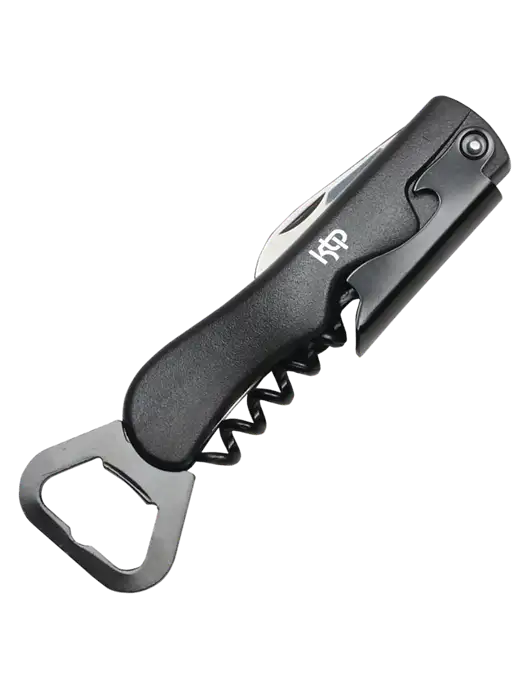 Sleek Black Bottle Opener w/KTP Logo