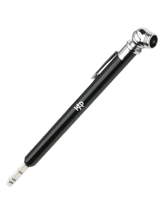 Quick View Black Tire Gauge w/KTP Logo
