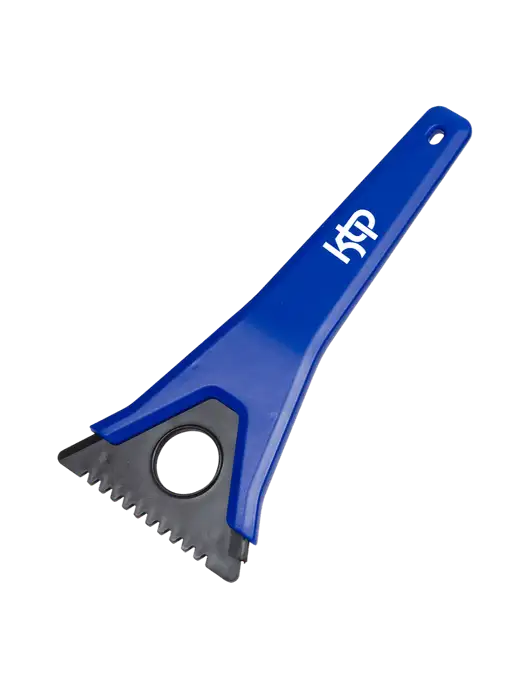 TriBlade Blue Windshield Scraper w/KTP Logo