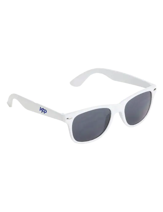 Daytona White Sunglasses w/KTP Logo