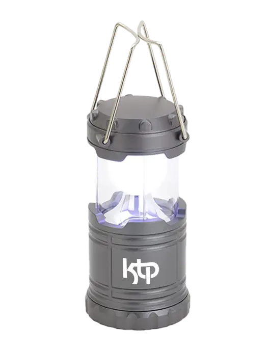 Gunmetal Mini Retro Lantern w/KTP Logo