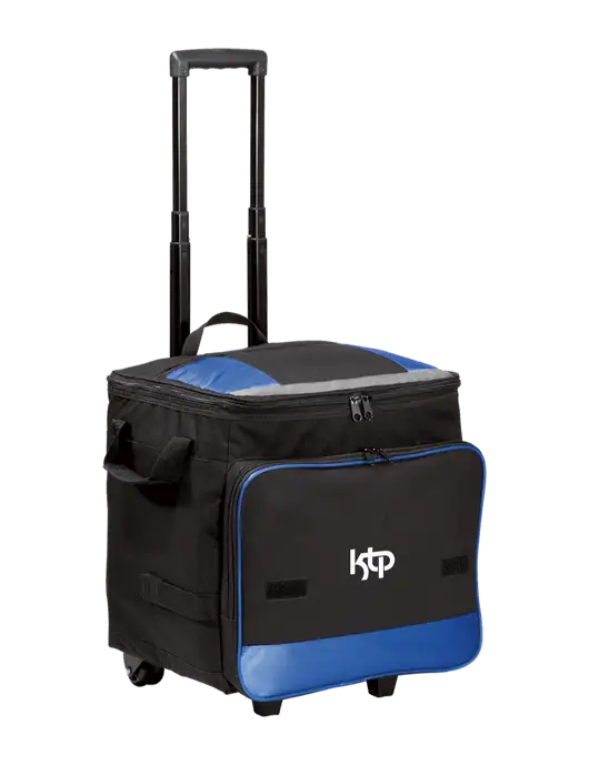 Twilight Blue Rolling Cooler w/KTP Logo