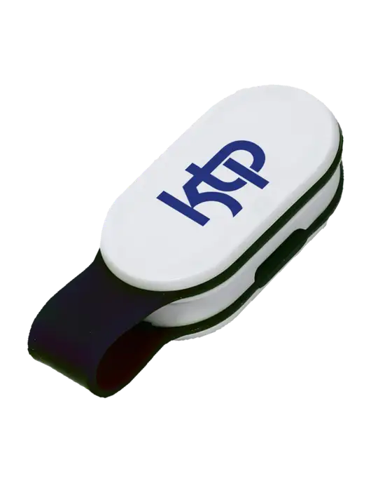 Magna Clip Black Personal Safety Light w/KTP Logo