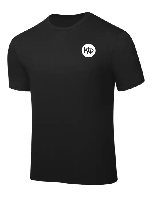 Black PosiCharge Competitor Tee w/KTP Logo