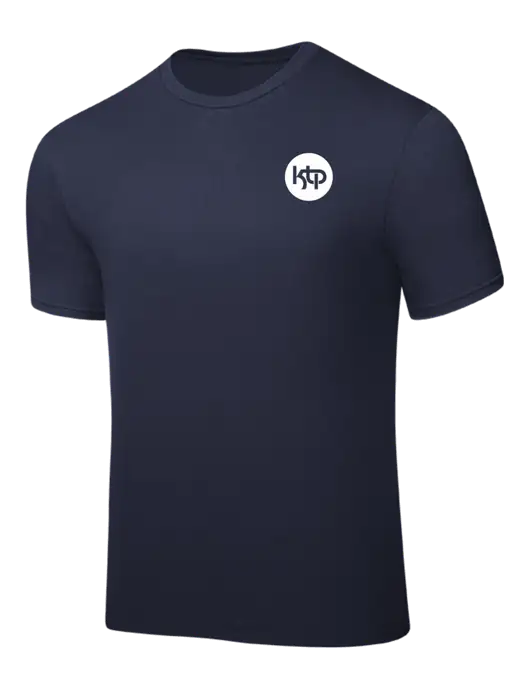 Navy PosiCharge Competitor Tee w/KTP Logo