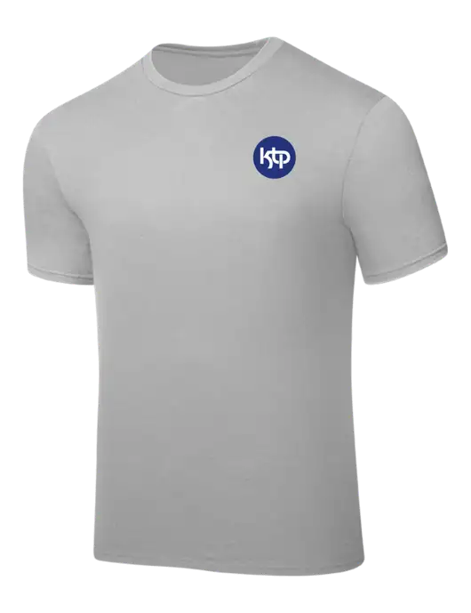 Silver PosiCharge Competitor Tee w/KTP Logo
